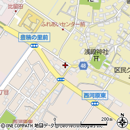 滋賀県野洲市西河原2690周辺の地図
