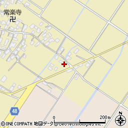 滋賀県野洲市比留田129-2周辺の地図