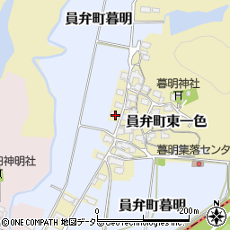 三重県いなべ市員弁町東一色2308周辺の地図