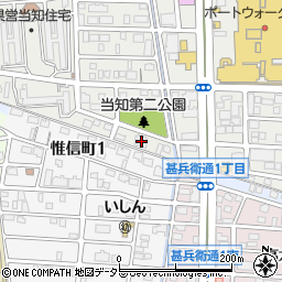 愛知県名古屋市港区当知3丁目1603周辺の地図