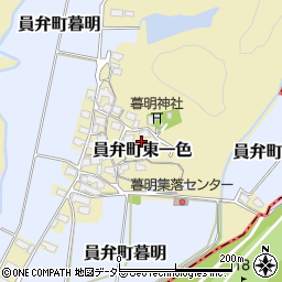 三重県いなべ市員弁町東一色2519周辺の地図