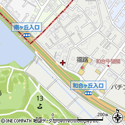 アップル東郷店周辺の地図