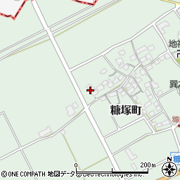滋賀県東近江市糠塚町324周辺の地図