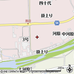 京都府南丹市園部町黒田大木ノ本周辺の地図