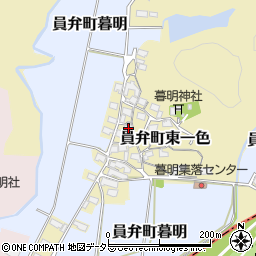 三重県いなべ市員弁町東一色2511周辺の地図