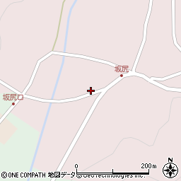 兵庫県丹波市山南町坂尻26周辺の地図