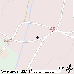 兵庫県丹波市山南町坂尻27周辺の地図