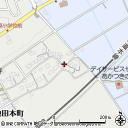 滋賀県近江八幡市池田本町582周辺の地図