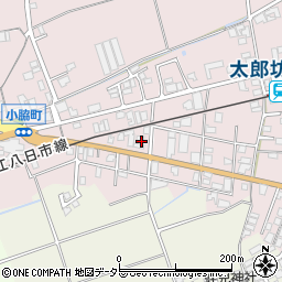 滋賀県東近江市小脇町2318周辺の地図