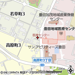 たんぽぽ薬局　豊田センター店周辺の地図
