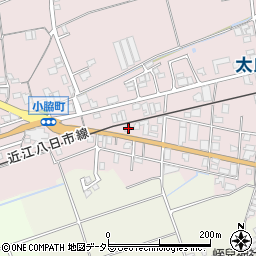 滋賀県東近江市小脇町2322周辺の地図