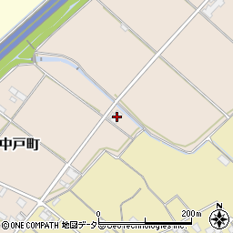滋賀県東近江市中戸町173周辺の地図