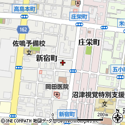 セブンイレブン沼津新宿町店周辺の地図