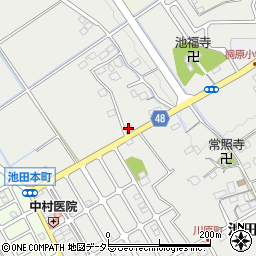 滋賀県近江八幡市池田本町1027周辺の地図