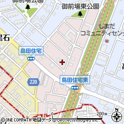 愛知県名古屋市天白区島田が丘周辺の地図