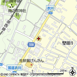 滋賀トヨタ　ネッツ堅田店周辺の地図