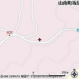 兵庫県丹波市山南町坂尻69-1周辺の地図