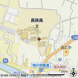 千葉県立長狭高等学校周辺の地図