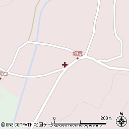 兵庫県丹波市山南町坂尻38周辺の地図
