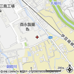 静岡県三島市南二日町16周辺の地図