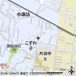 静岡県沼津市小諏訪153-12周辺の地図