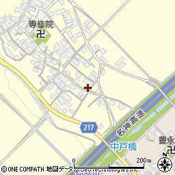 滋賀県東近江市鯰江町1221周辺の地図
