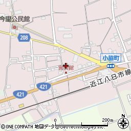 小脇町宮自治会館周辺の地図