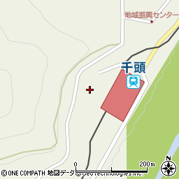 道の駅奥大井音戯の郷周辺の地図
