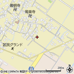 滋賀県野洲市比留田121周辺の地図