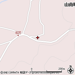 兵庫県丹波市山南町坂尻59周辺の地図