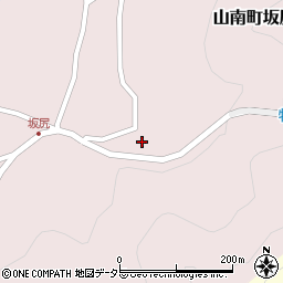 兵庫県丹波市山南町坂尻69周辺の地図