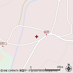 兵庫県丹波市山南町坂尻39周辺の地図