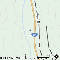 島根県仁多郡奥出雲町八川888周辺の地図