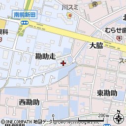 愛知県弥富市前ケ須町戌起周辺の地図