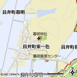 三重県いなべ市員弁町東一色2522周辺の地図