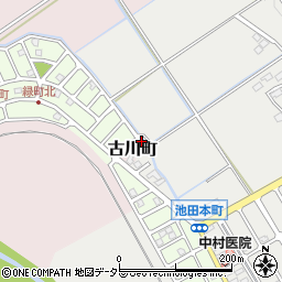 滋賀県近江八幡市古川町790-2周辺の地図