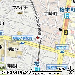 愛知県名古屋市南区呼続3丁目13周辺の地図
