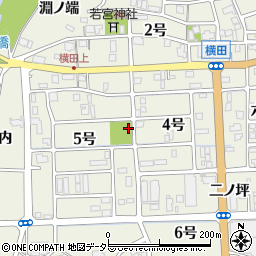 横田2号公園周辺の地図