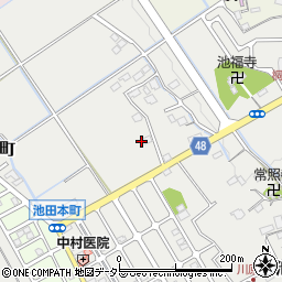 滋賀県近江八幡市池田本町1033周辺の地図