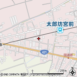 滋賀県東近江市小脇町2301-2周辺の地図