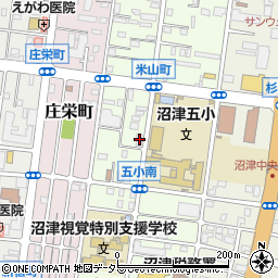 全労済静岡県本部東部支所周辺の地図