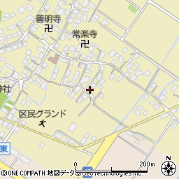 滋賀県野洲市比留田60周辺の地図