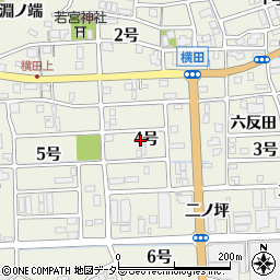 京都府南丹市園部町横田４号周辺の地図