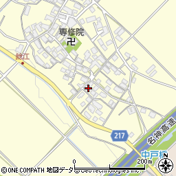 滋賀県東近江市鯰江町1210周辺の地図