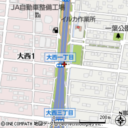 南陽町周辺の地図