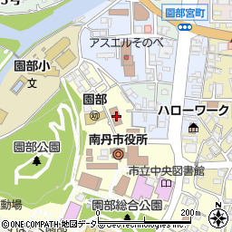 京都地方裁判所園部支部周辺の地図