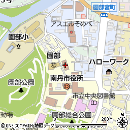 京都地方裁判所　園部支部執行官室周辺の地図