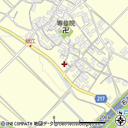 滋賀県東近江市鯰江町1338周辺の地図