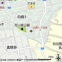 愛知県愛知郡東郷町白鳥1丁目16-6周辺の地図