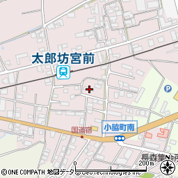 滋賀県東近江市小脇町2383周辺の地図
